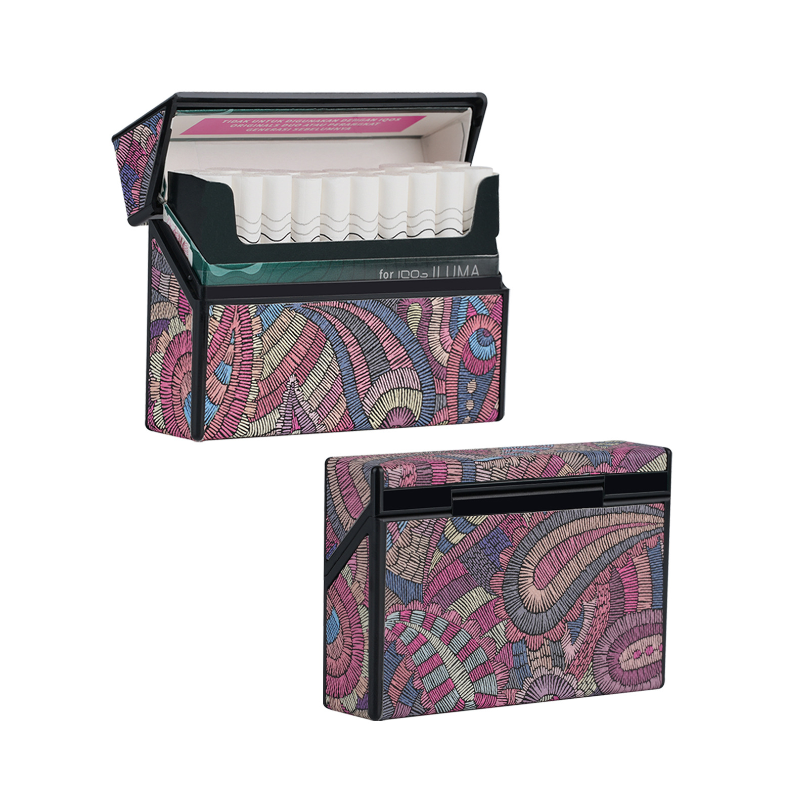 現貨for iluma i one leather cover適用terea菸彈清潔收納皮革套