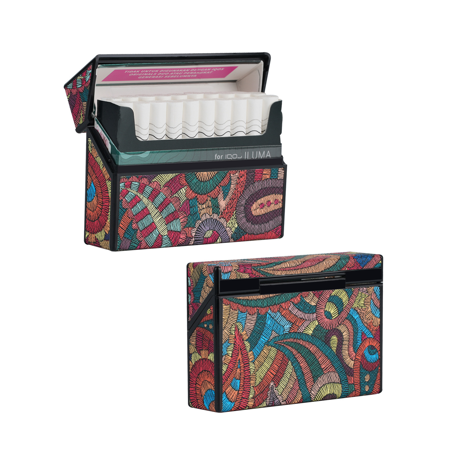 現貨for iluma i one leather cover適用terea菸彈清潔收納皮革套